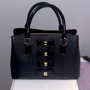 Betsey Johnson, Black and Pink, Purse